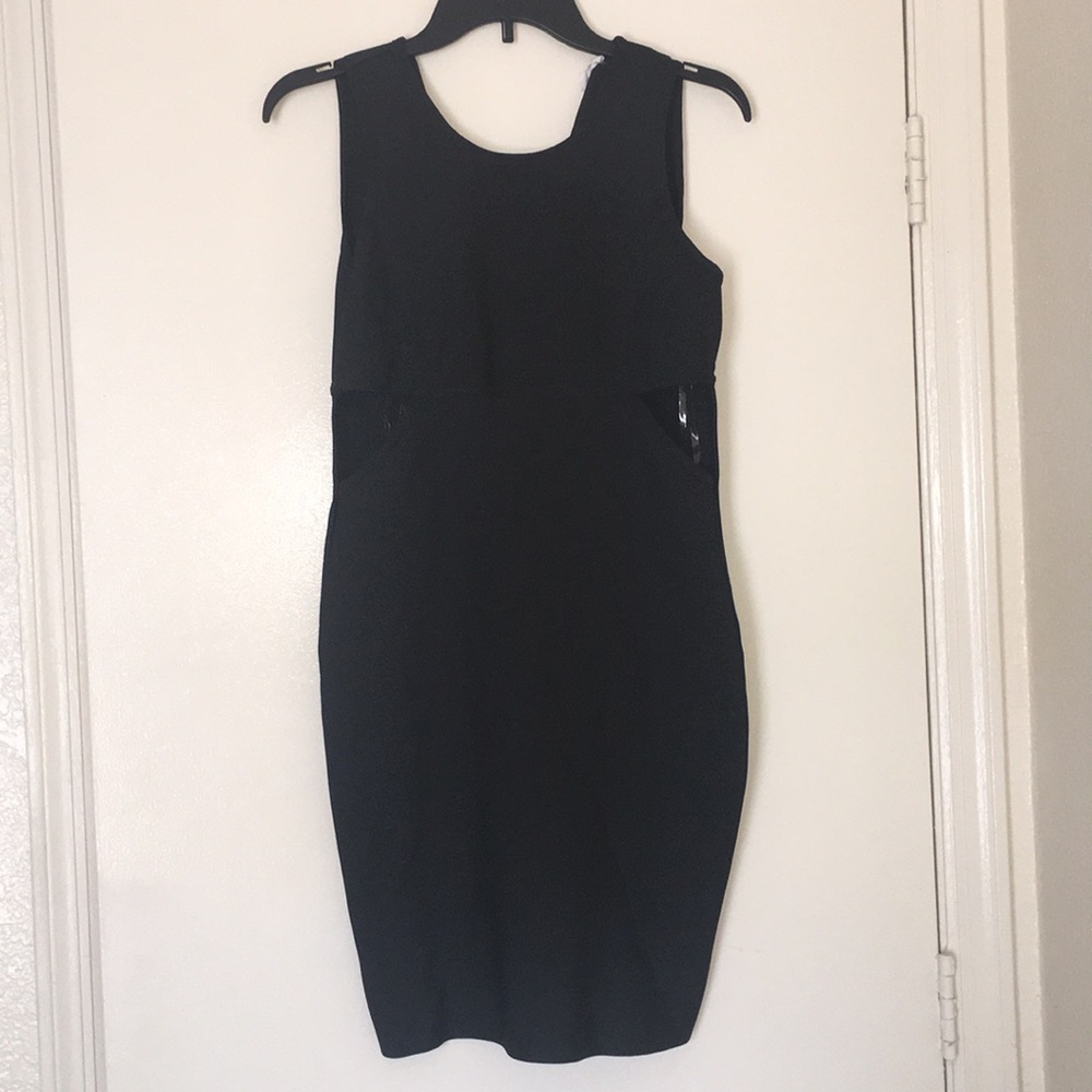 Sleek black dress